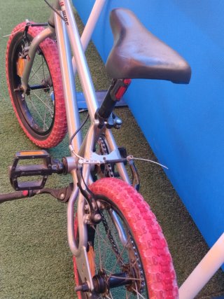 Bicicleta BMX Wipe 500 Grigia 16