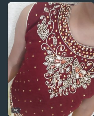 Lote vestidos niña azul y dorado