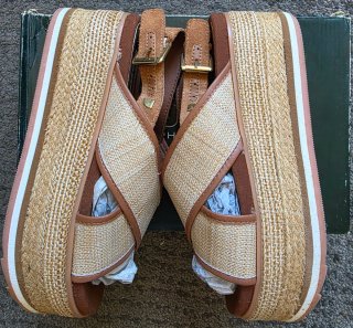 Sandalias Gioseppo Talla 37 Beige y Marrón