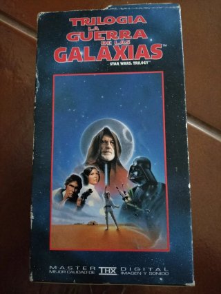 Trilogía La Guerra de las Galaxias VHS