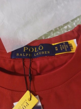 Camiseta Polo Ralph Lauren Roja Oso