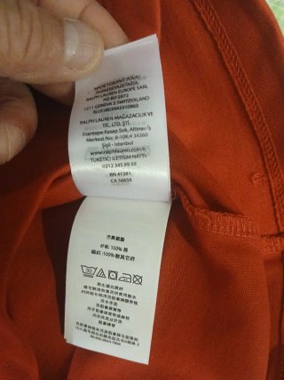 Camiseta Polo Ralph Lauren Roja Oso