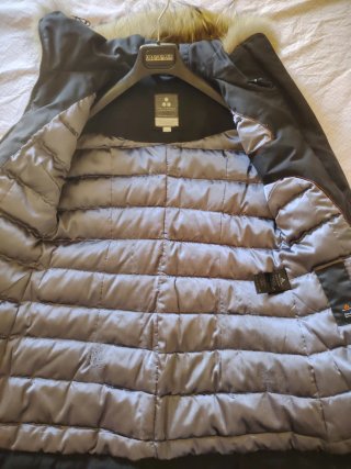 Parka Nera Taglia M