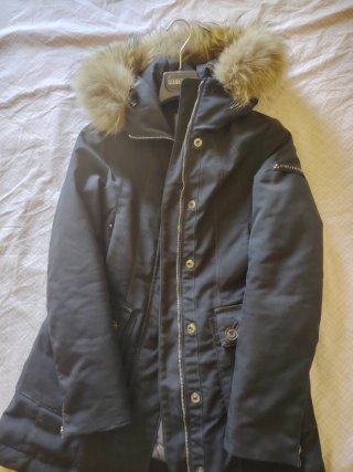 Parka Nera Taglia M