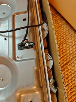 Placa de cocina Ikea blanca 4 fuegos Nueva
