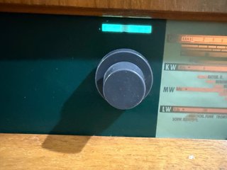 Radio Siemens RG44 Válvulas con FM Funcionando