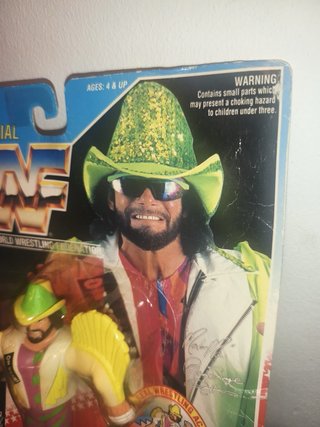 WWF Hasbro Macho Man Randy Savage MOC
