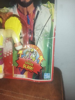 WWF Hasbro Macho Man Randy Savage MOC