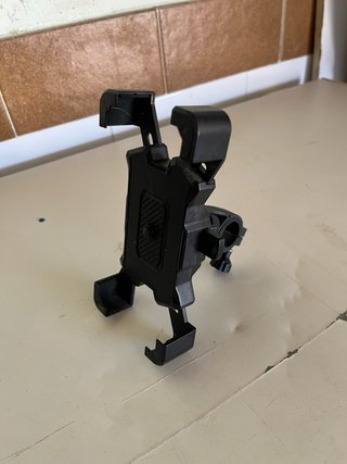 Soporte Móvil Manillar Bici Negro