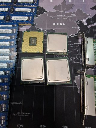 Pack RAM, CPUs y Tarjeta de Red