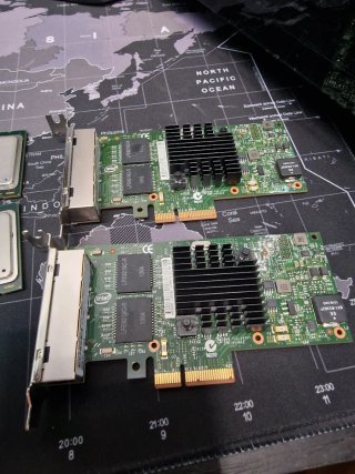 Pack RAM, CPUs y Tarjeta de Red