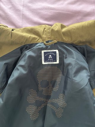 Chaqueta Scalpers Talla 14 Verde Oliva