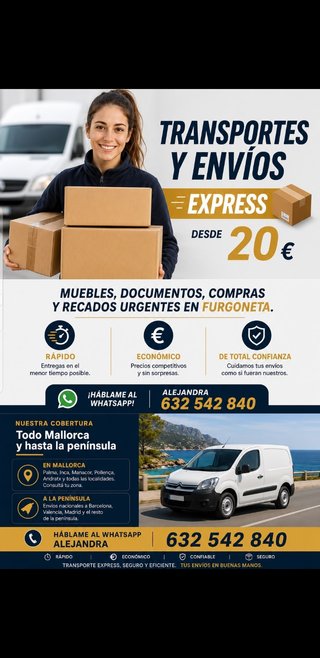 envios transportes mallorca