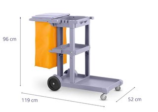 Carrito de limpieza profesional