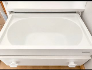 Cambiador bebé con bañera