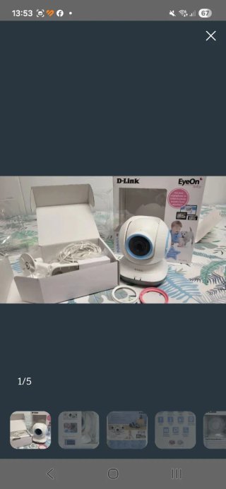 Vigilabebés D-Link EyeOn HD 360 DCS-855L