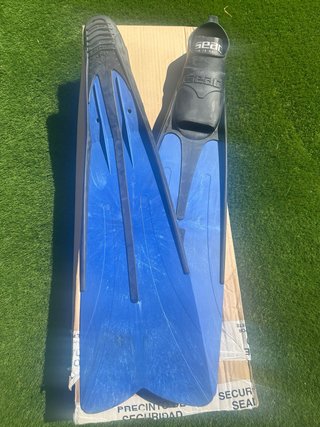 Aletas Seac Talent Azul Nuevas Talla 43-44