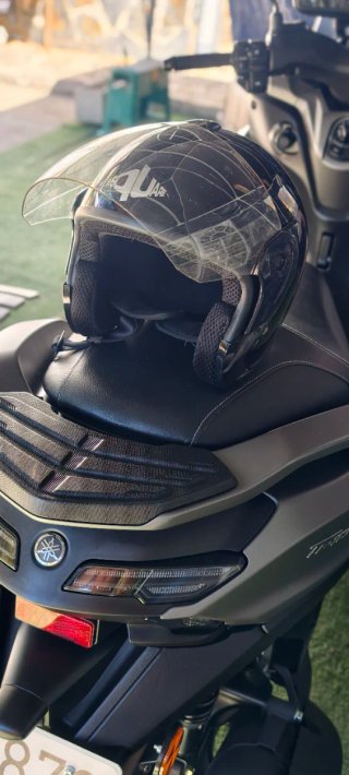 Casco B-Square Jet XL 61 con visera