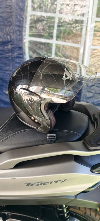 Casco B-Square Jet XL 61 con visera