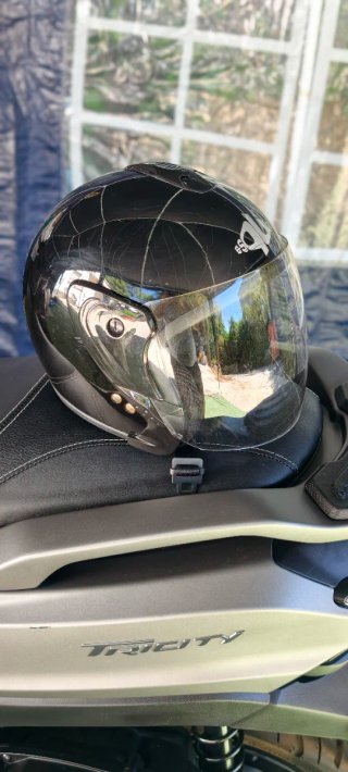 Casco B-Square Jet XL 61 con visera