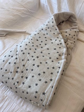 Saco capazo bebé estrellas