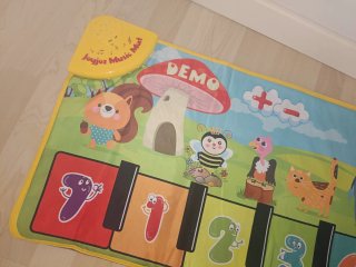 Manta Piano Musical Infantil Gateo