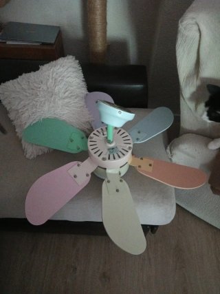 Ventilador infantil de techo