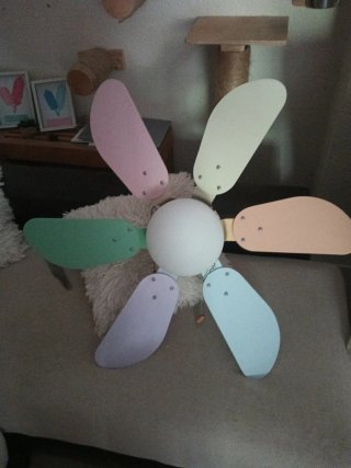 Ventilador infantil de techo