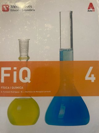 FiQ 4 física i química : educació secundària