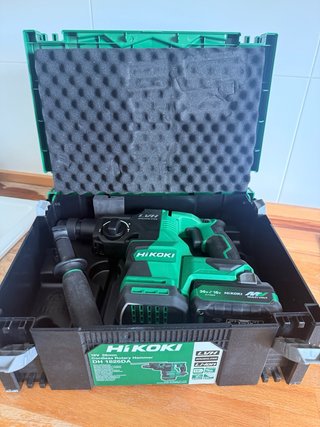 Percutor SDS a bateria nuevo. Hikoki