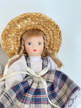 Conjunto 3 Bonecas Porcelana Vintage