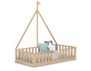 Cama Montessori Barco Infantil con sommier