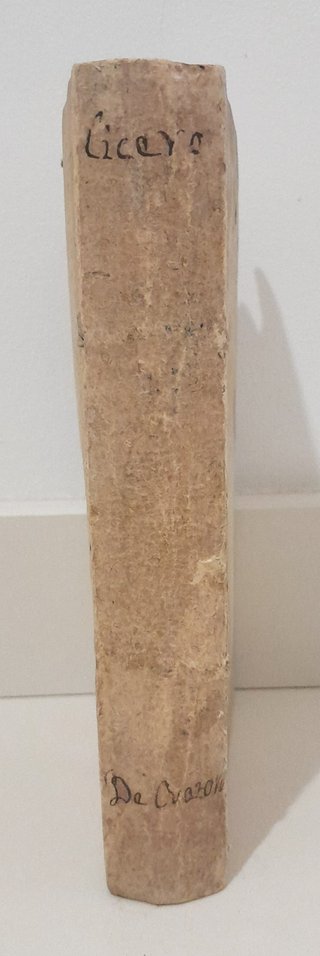 Libro Antico Cicerone De Oratore Ad Fratrem 1773