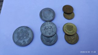 Lote de monedas antiguas