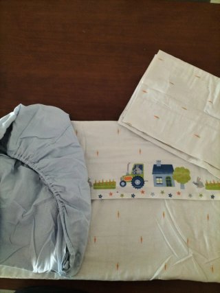 Lenzuola per bambini con design di fattoria