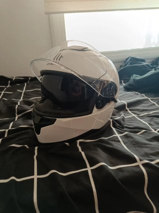 Casco Moto MT LYNX SV Blanco NUEVO