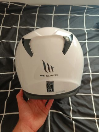Casco Moto MT LYNX SV Blanco NUEVO