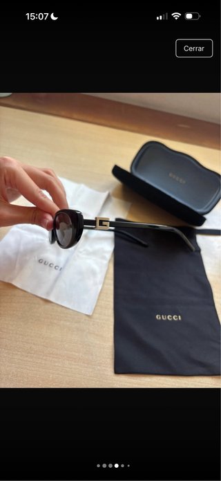 Gafas de sol Gucci negras