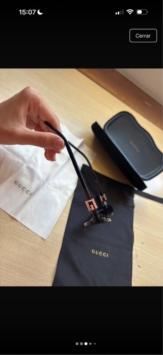 Gafas de sol Gucci negras