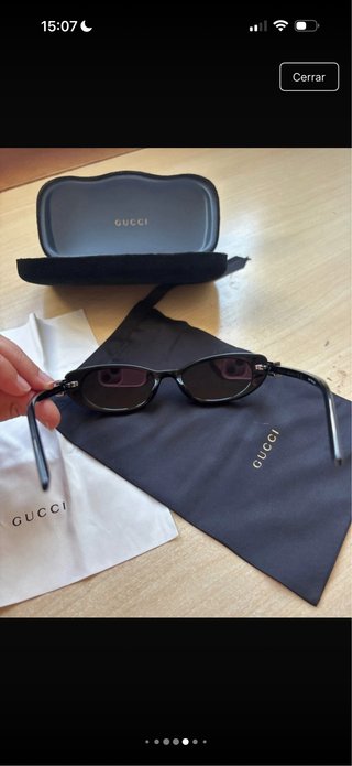 Gafas de sol Gucci negras