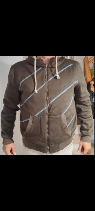 Chaqueta reversible 2en1 beige