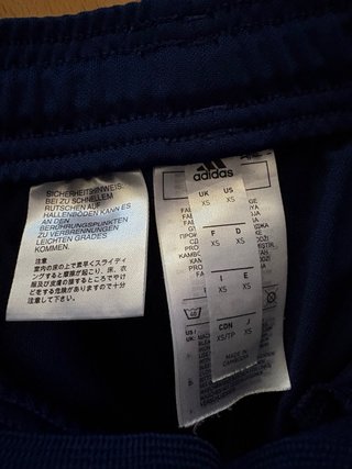 Pantalón chándal Adidas azul