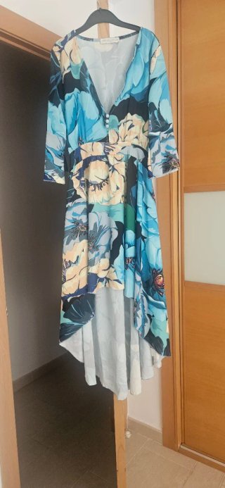 Vestido estampado floral