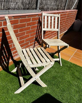 Sillas de madera para exterior