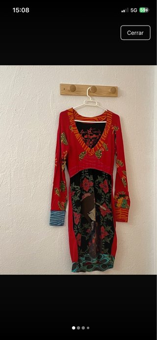 Vestido Y2K Geisha Vintage Desigual