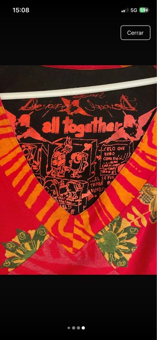 Vestido Y2K Geisha Vintage Desigual