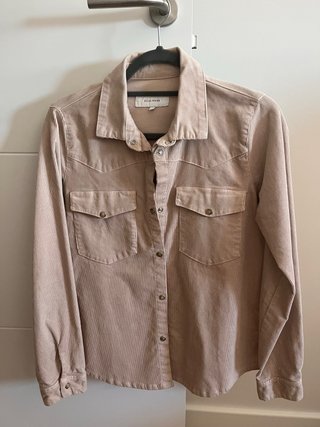 Camisa Beige Scalpers Talla S