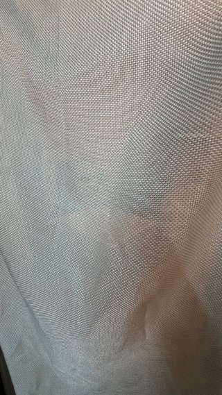 2 Cortinas blancas con ojales