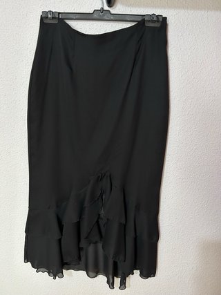 Conjunto fiesta boda blanco y negro talla XL