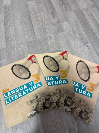 Pack libros lengua, 3 de la Eso